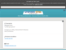 Tablet Screenshot of granadasites.com